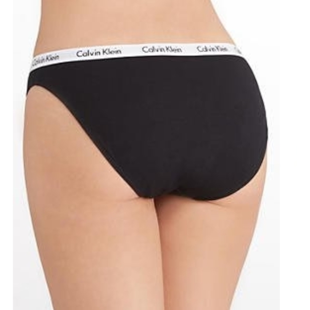 New Calvin Klein Women's Carousel Logo Cotton Stretch Bikini Panties 3 Pack - Picture 4 of 7